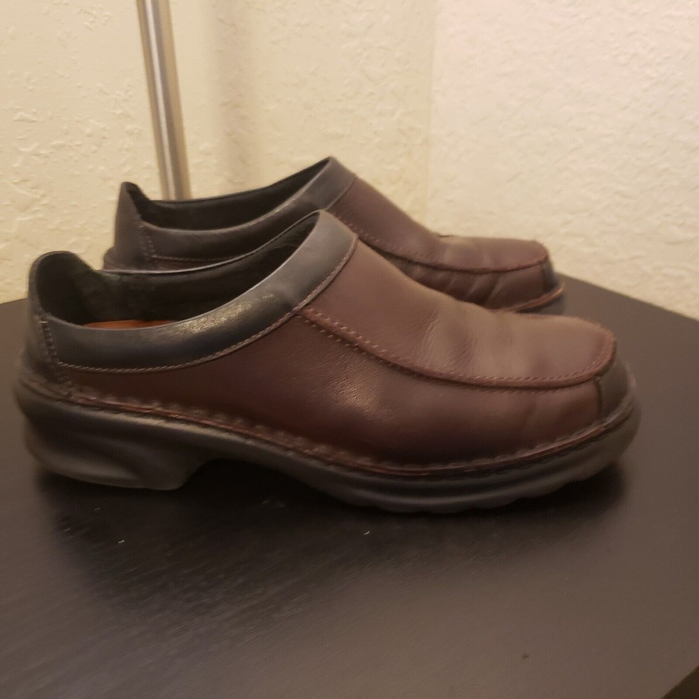 Josef Seibel Women's Slip-on Brown Comfort Clog Sz 9
